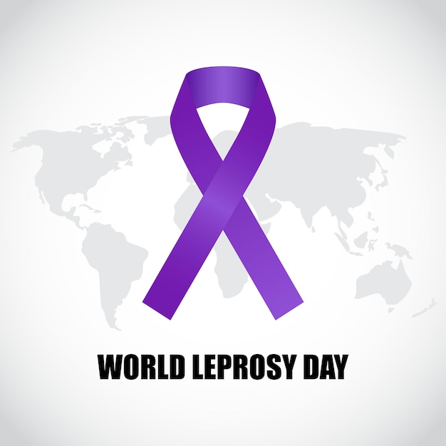 Vector illustration of World Leprosy Day