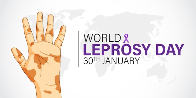 Vector illustration of World Leprosy Day