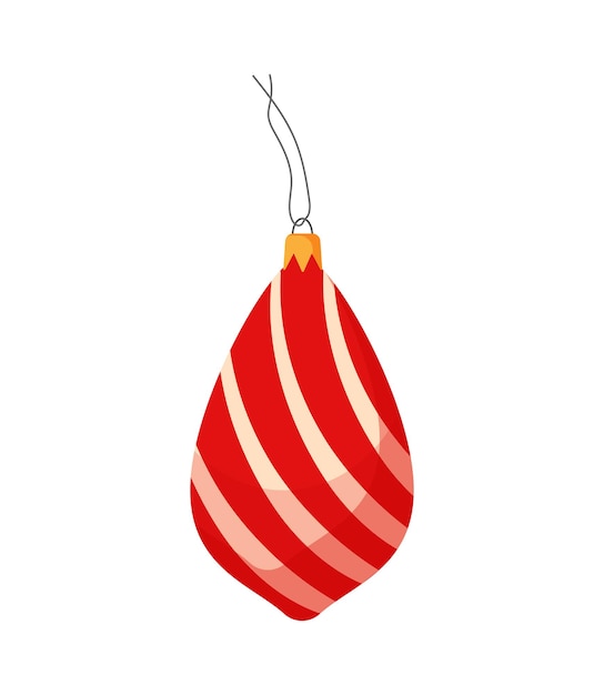 Vector illustrator of Christmas tree decorations