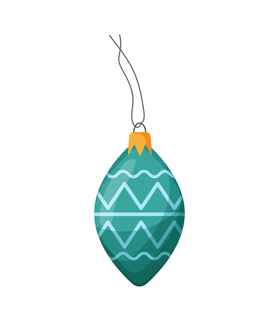 Vector illustrator of Christmas tree decorations