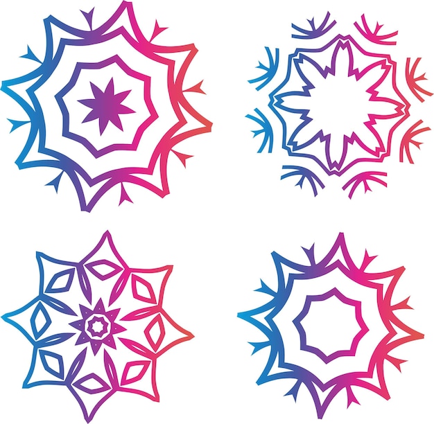 Vector Image Of Intricate Designs For Decorations Isolated On Transparent Background