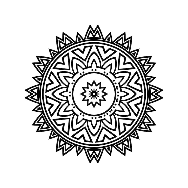 Vector indian mandala design