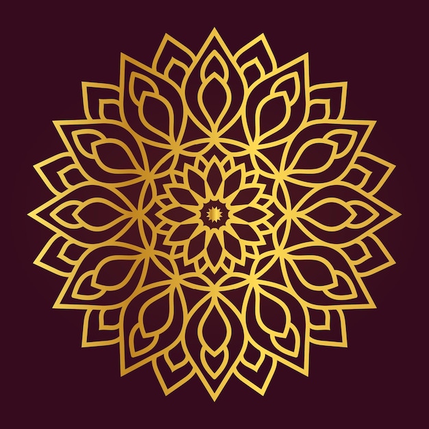 Vector indian mandala design