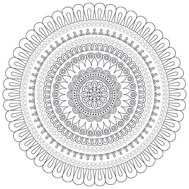 Vector indian Mandala