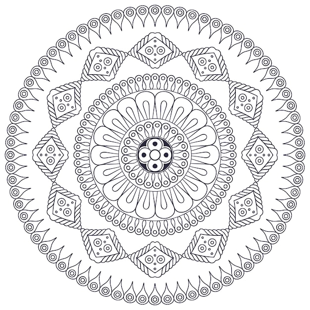 Vector indian Mandala