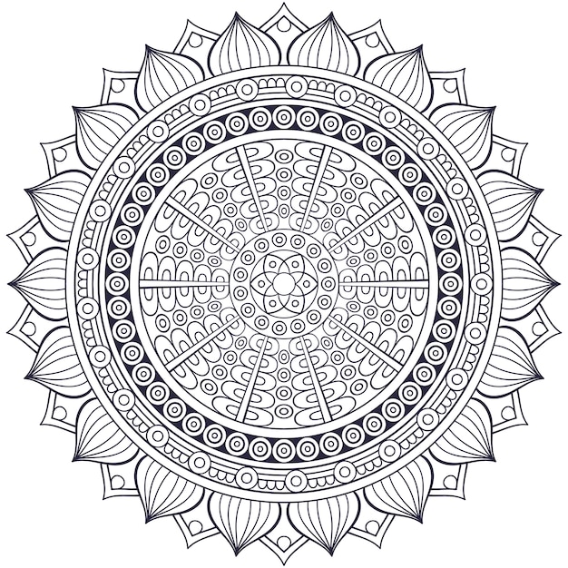 Vector indian Mandala