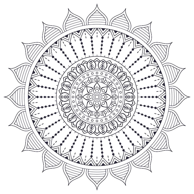 Vector indian Mandala