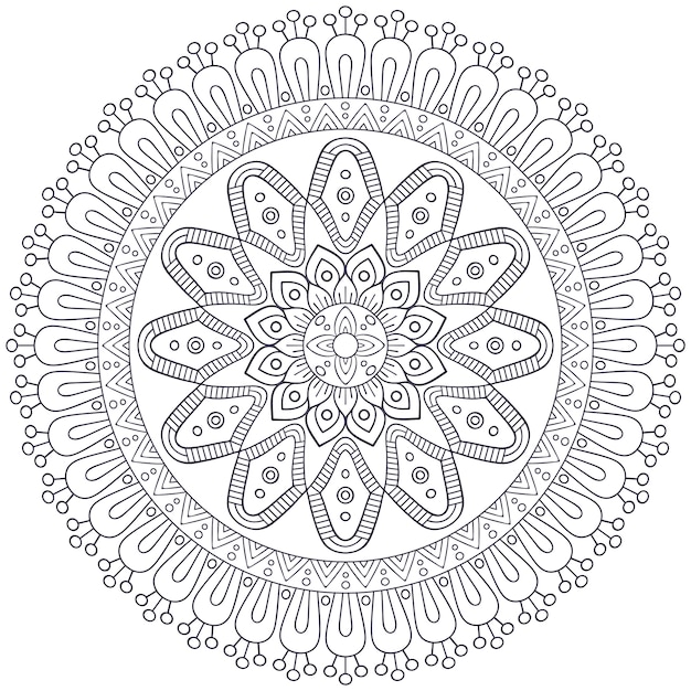 Vector indian Mandala