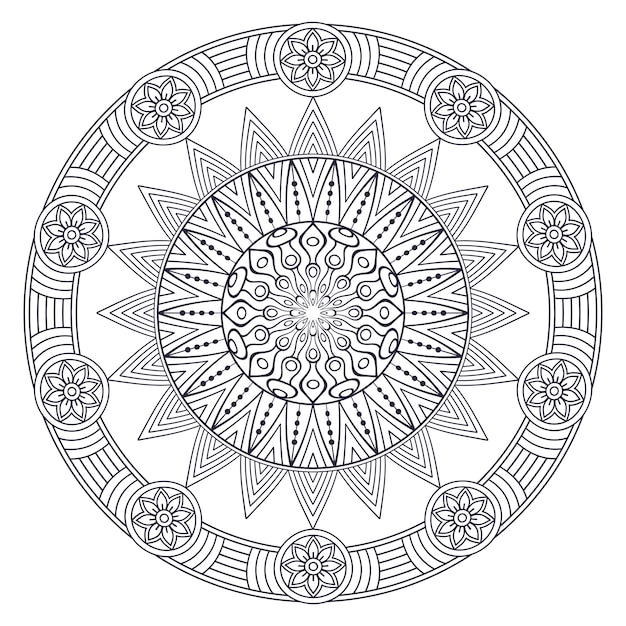 Vector indian Mandala