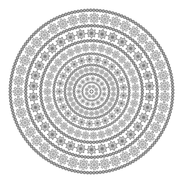 Vector indian mandala