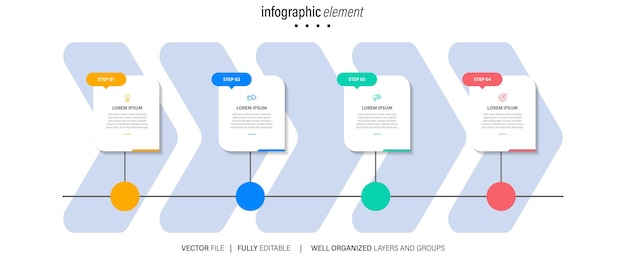 Vector infographic elements design