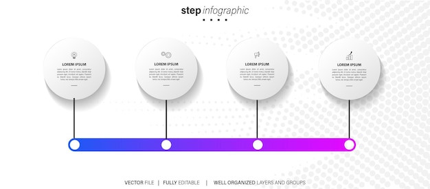 Vector infographic elements design