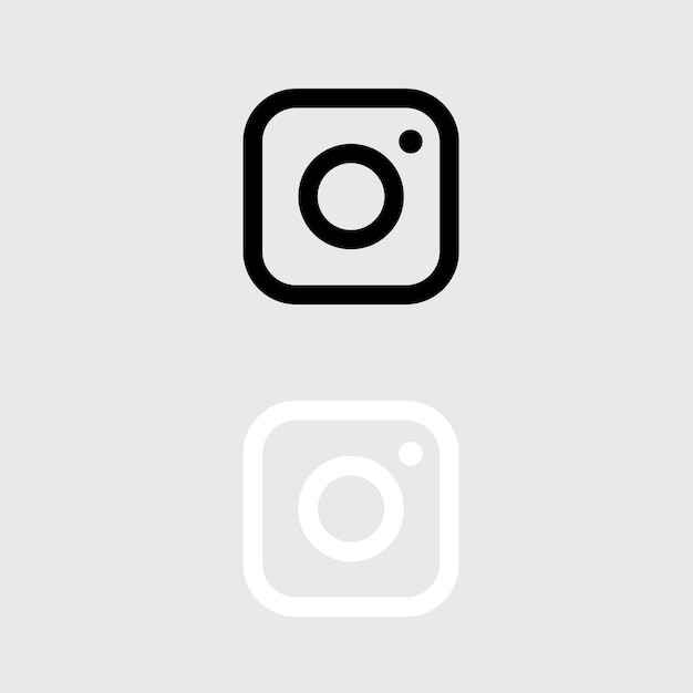 Vector vector instagram icon