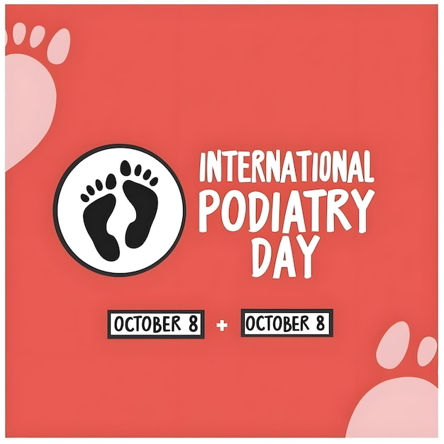 Vector international podiatry day