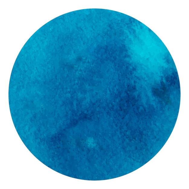 Vector isolated blue circle blot background