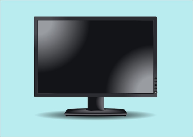 Vector LCD LED monitor tv