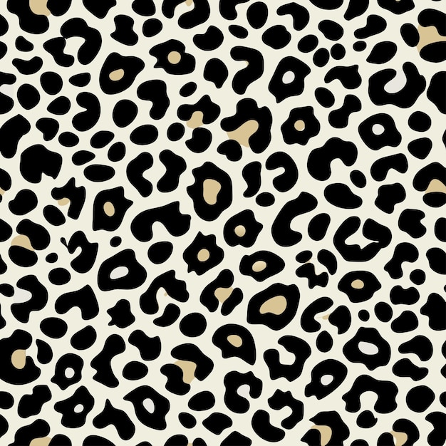 Vector vector leopard animal skin pattern