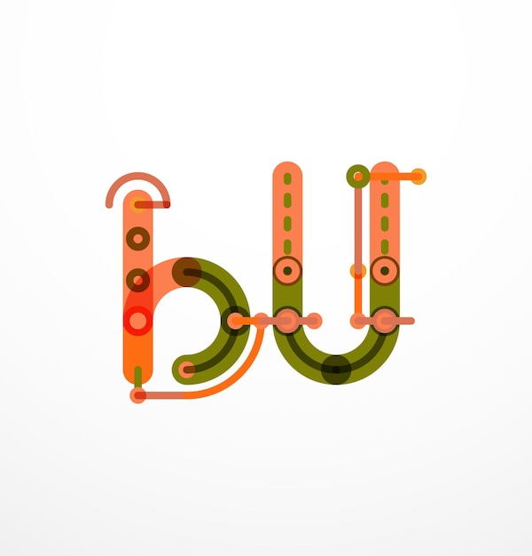 Vector letter logo