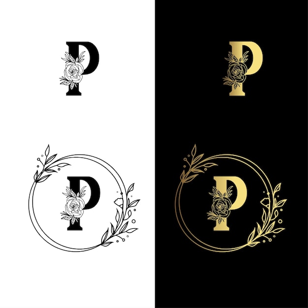 Vector letter a luxury logo