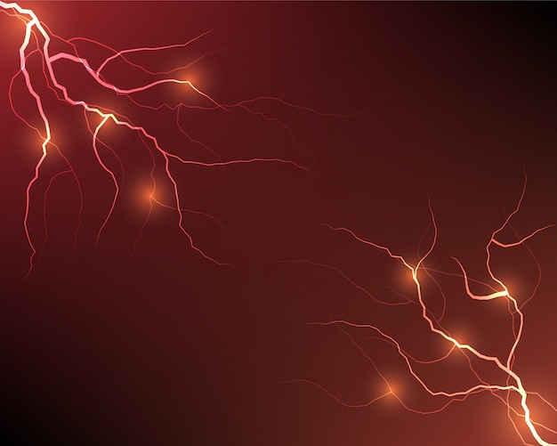 vector lightning flash strike background