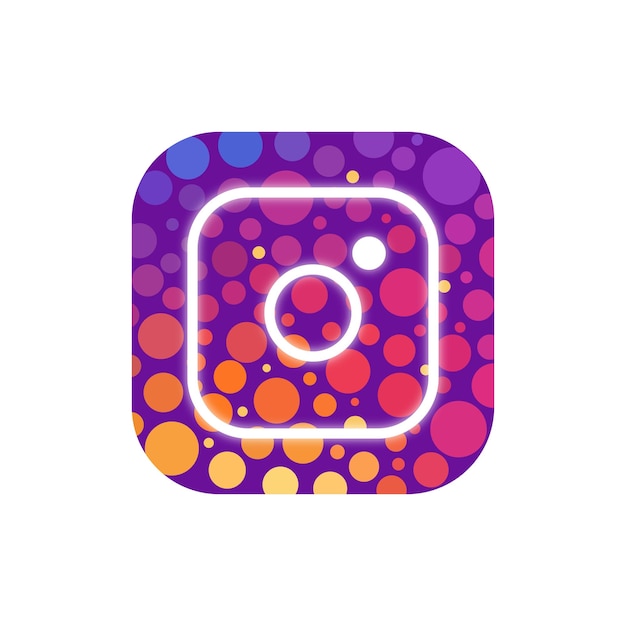 Vector vector logo for instragram