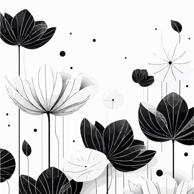 Vector of a lotus background