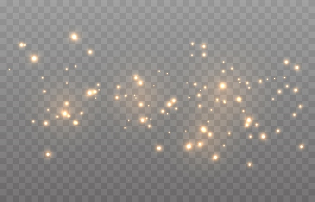 Vector magic glow Sparkling light sparkle dust png Sparkling magical dust Christmas light