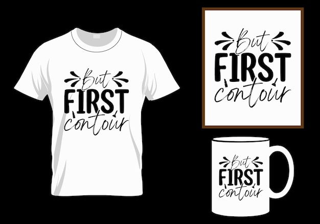 Vector vector makeup t-shirt design and typography premium vector design quote template