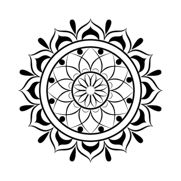 Vector of Mandala Design background