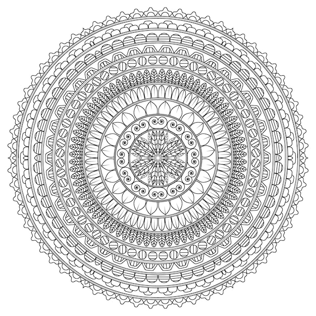 vector mandala design