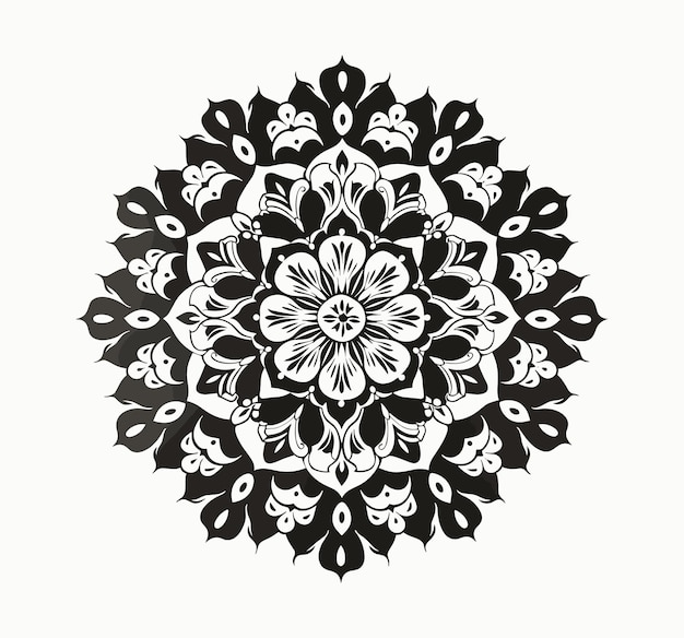 Vector mandalas coloring book