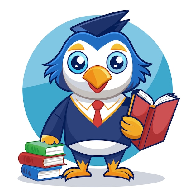 Vector vector mascot for education