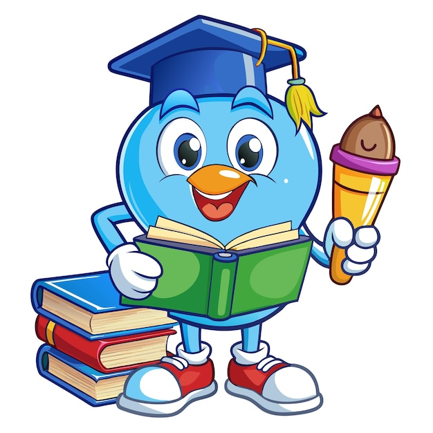 vector mascot for education