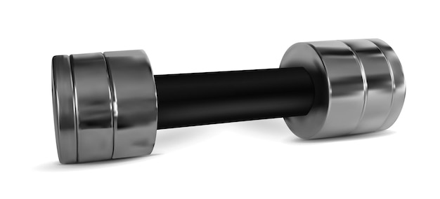 Vector metal dumbbells