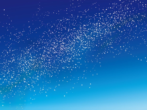 Vector Milky Way Background Illustration.