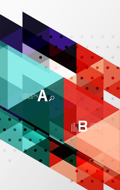 Vector modern abstract background