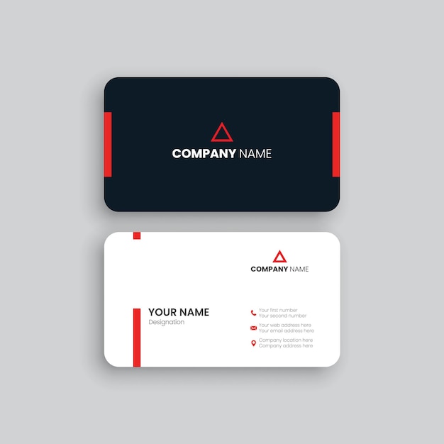 Vector Modern Business Cards Template