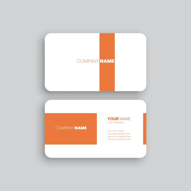 Vector Modern Creative and Clean Business Card Template