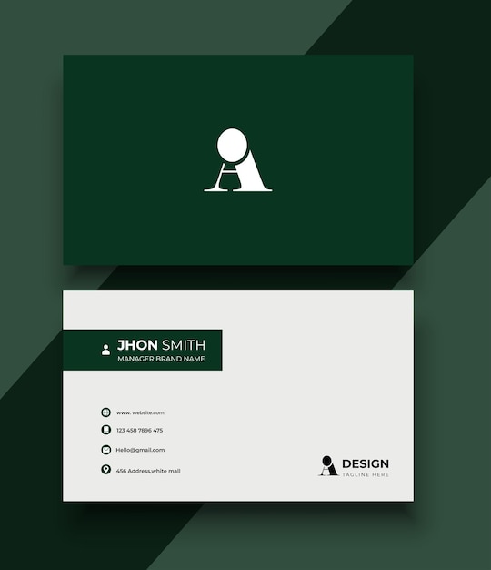 Vector Modern Creative and Clean Business Card Template