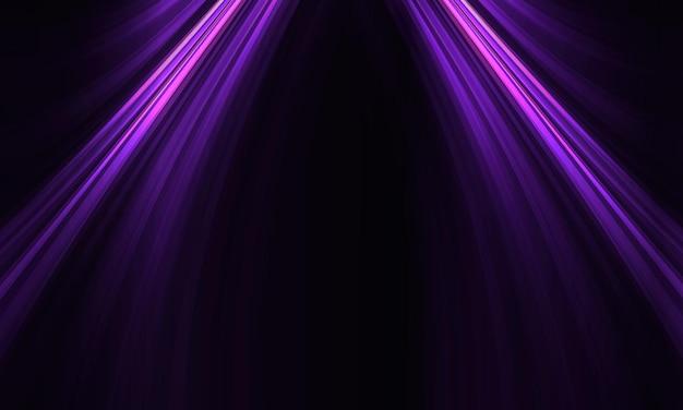 Vector modern futuristic abstract background with purple and pink flowing lines