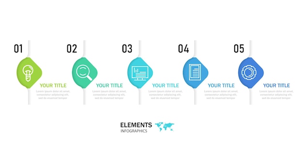 Vector modern infographic template label. for  Business concept. step for step, timeline, workflow