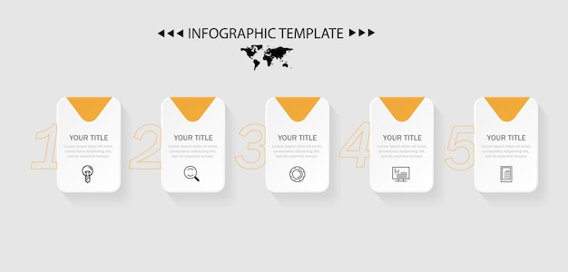 Vector modern infographic template label. for  Business concept. step for step, timeline, workflow