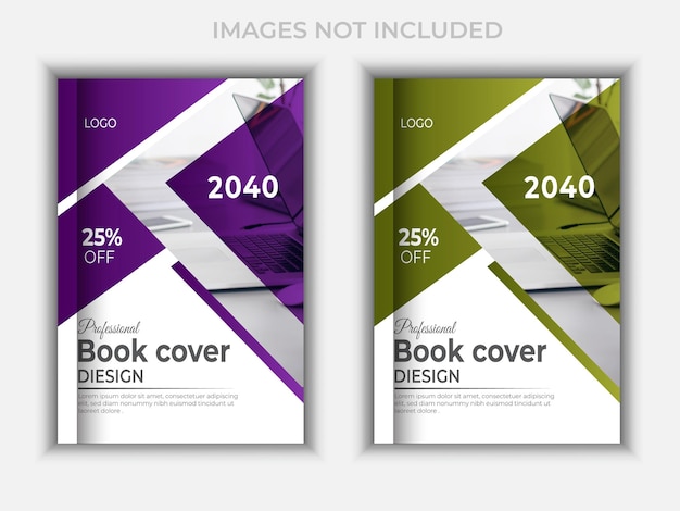 Vector vector modern stylish presentation book cover design and annual report for company profile