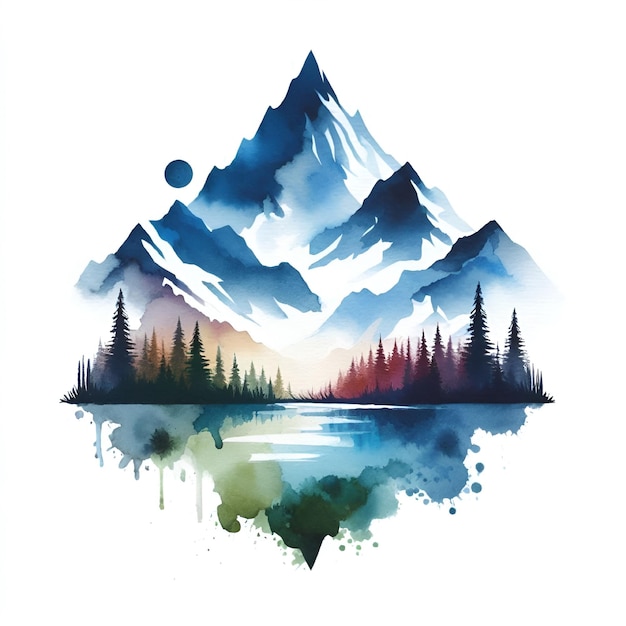 vector mountain logo