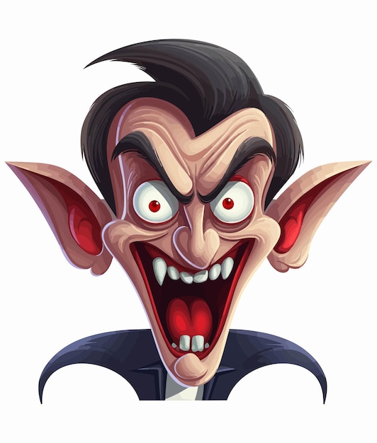 vector nice vampire character vampire design