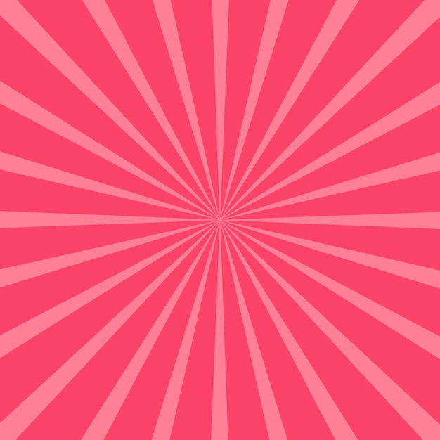 Vector offwhite and red sunburst background design