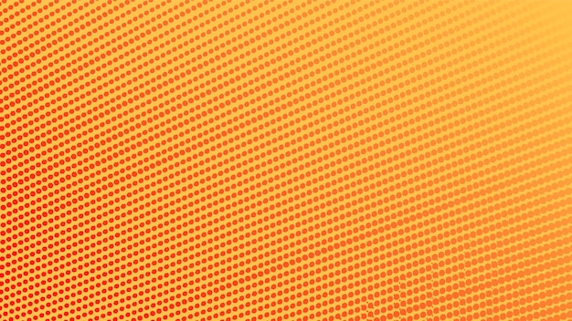 Vector orange dots and waves background Wallpaper