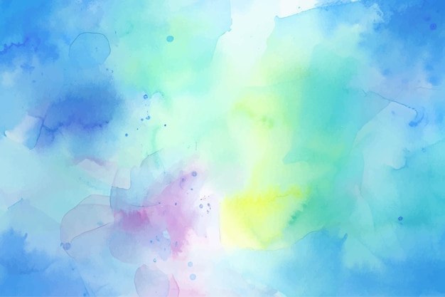 vector painted watercolour background in pastel colours