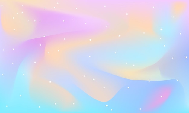 Vector pastel sky background