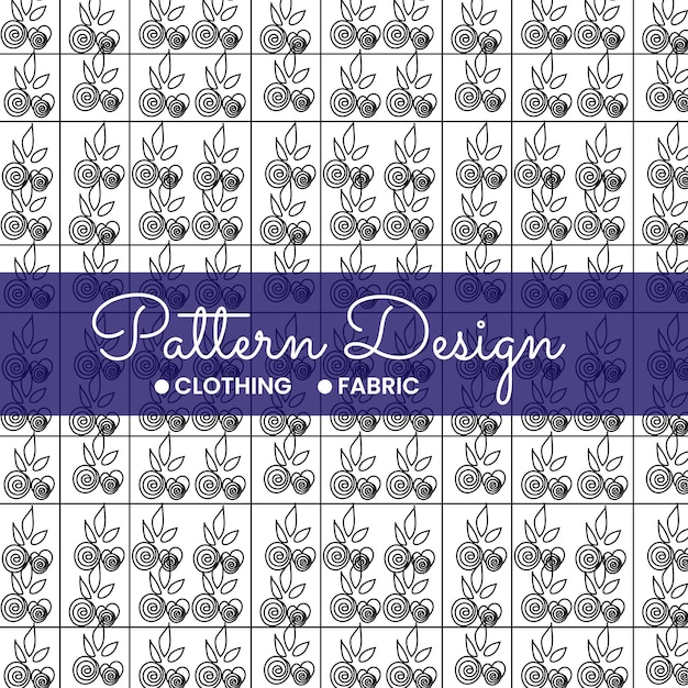 vector pattern design template